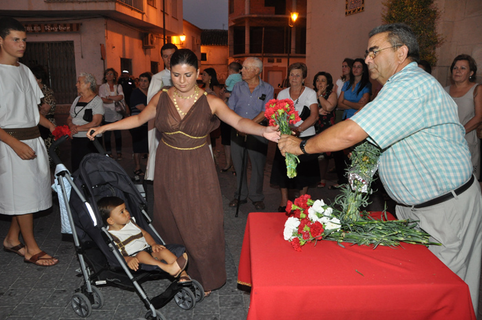 Imagen de la Ofrenda de Flores a San Roque